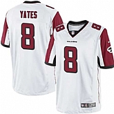 Nike Men & Women & Youth Falcons #8 Yates White Team Color Game Jersey,baseball caps,new era cap wholesale,wholesale hats